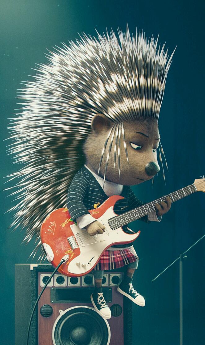 Rockstar Raccoon