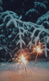 ☆ sparkler ☆ snow