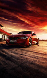 Red BMW M4