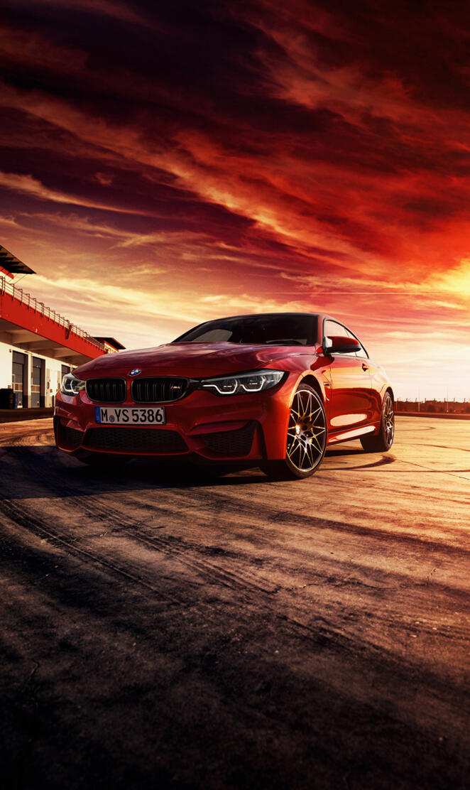 Red BMW M4