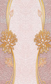 Floral Golden Pink