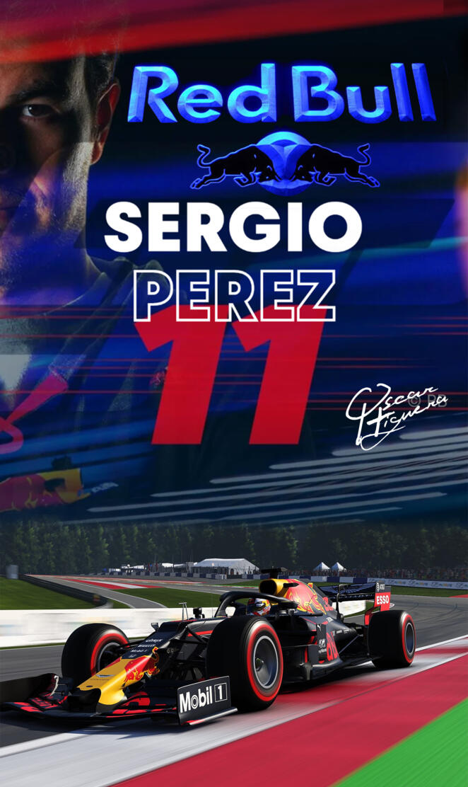 Checo Perez Red Bull