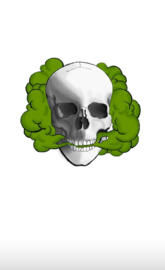 Calavera verde
