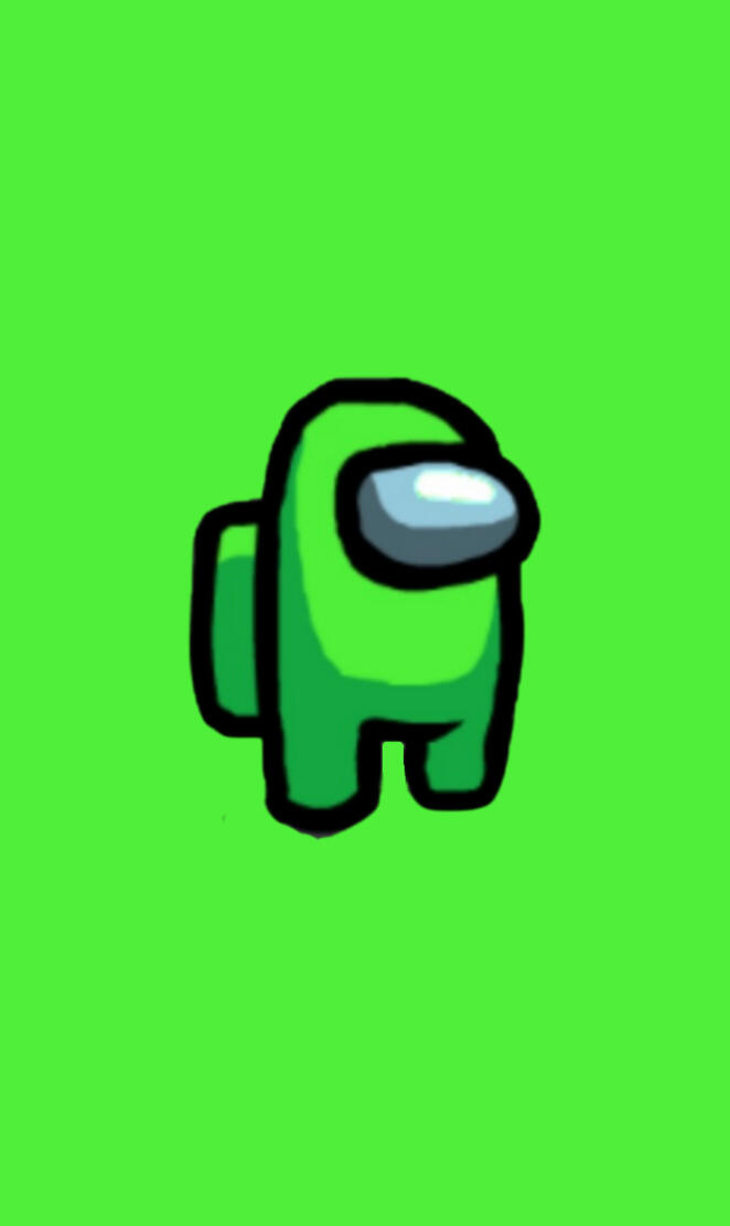 Among Us Verde Claro