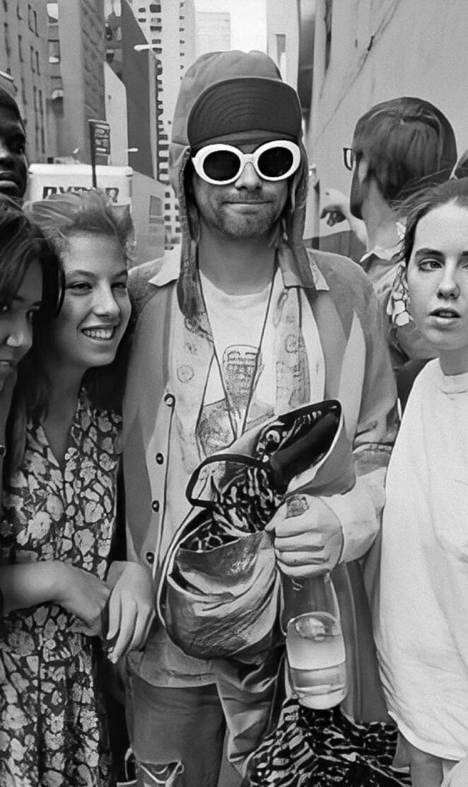 Kurt Cobain w fans