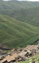 River in Lesotho