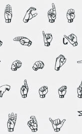 Sign language