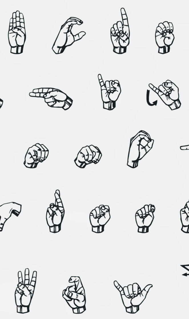 Sign language