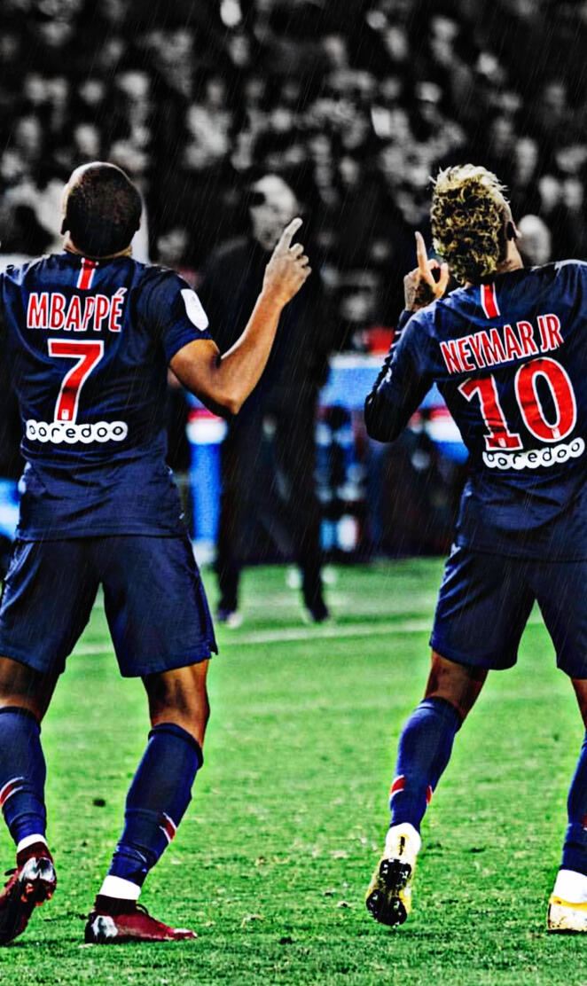 Neymar Mbappe PSG