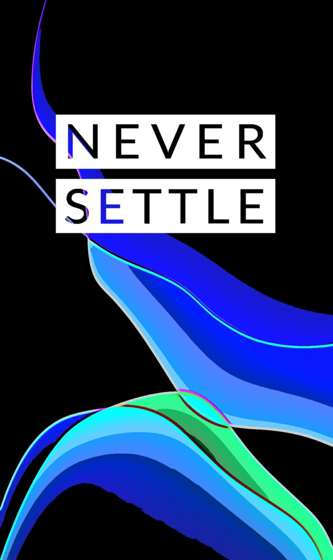Never Settle iOS 13