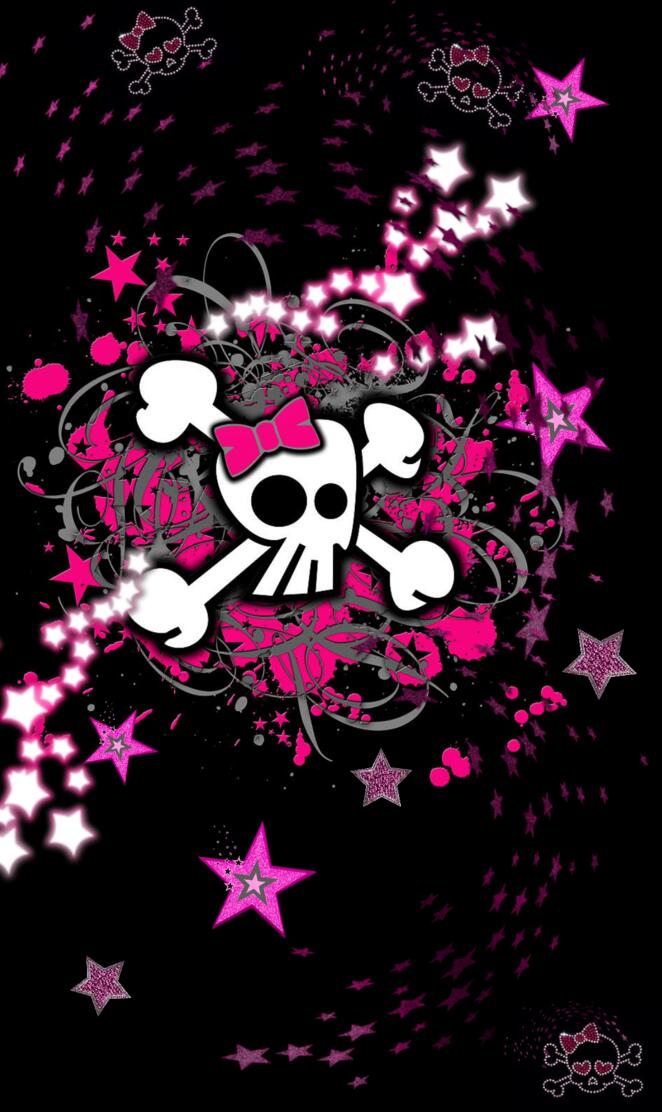 Girly stars n skulls