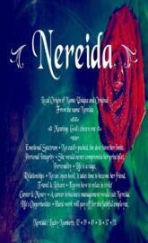 Nereida name meaning