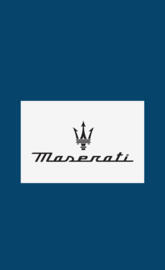 Maserati Logo Blue