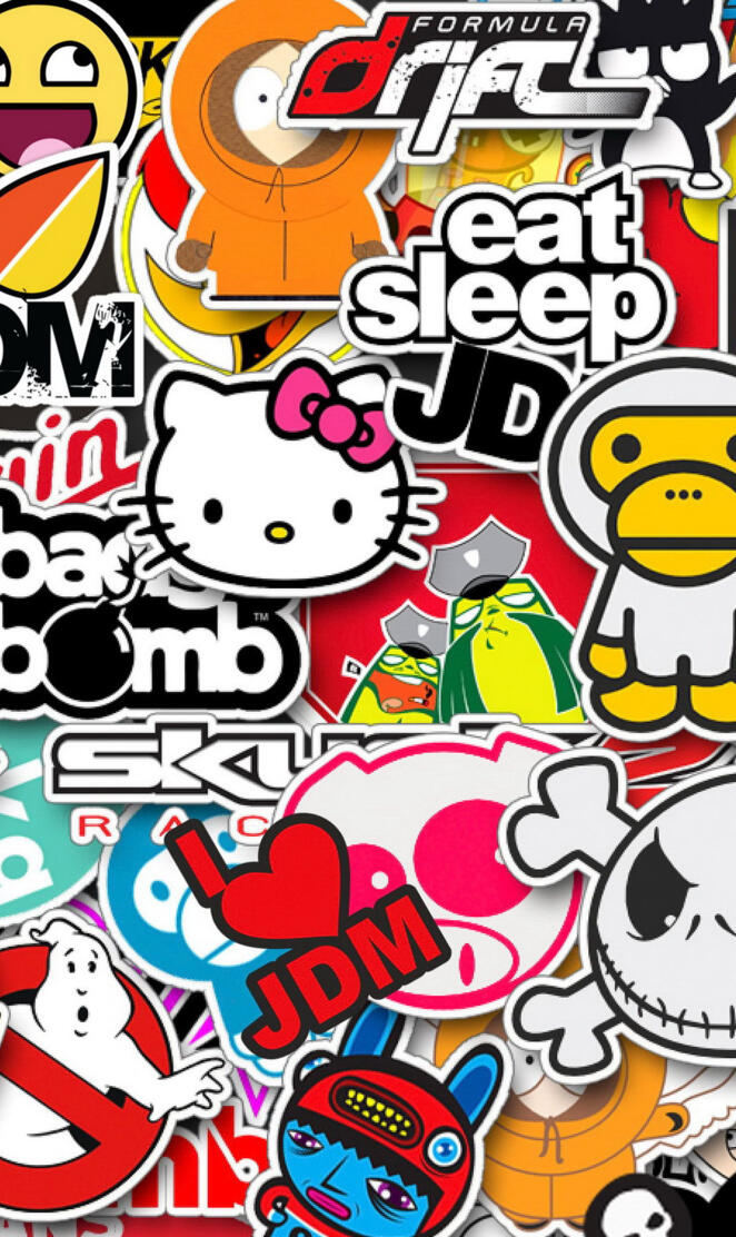 Stickerbomb