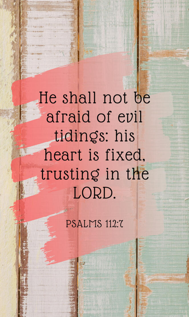Psalms 112 7