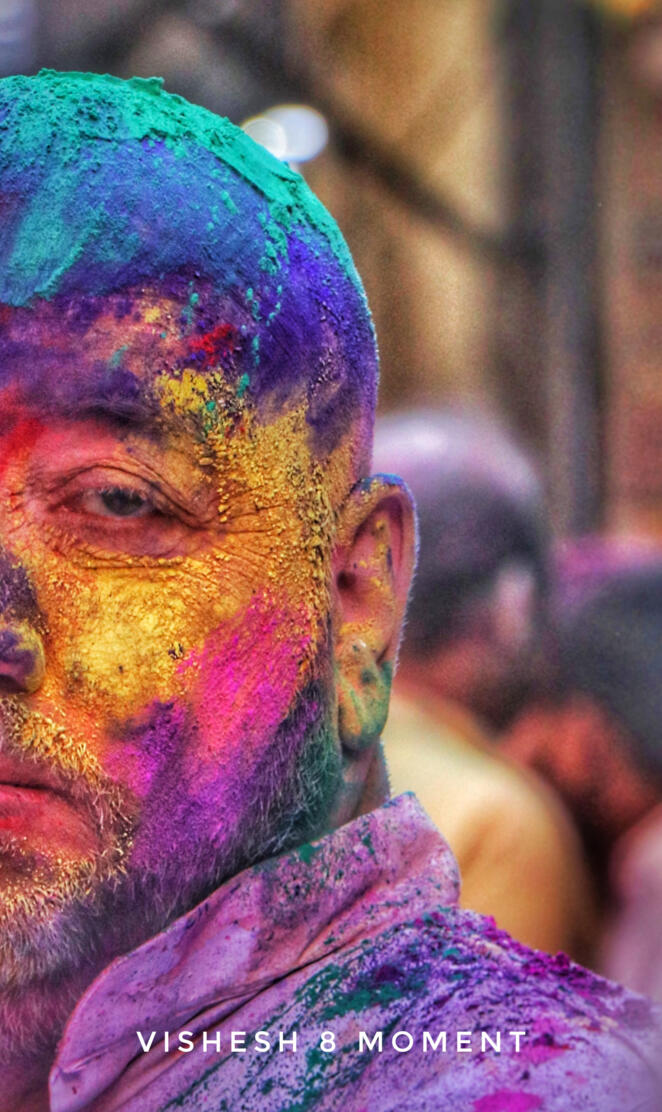Holi in mathura