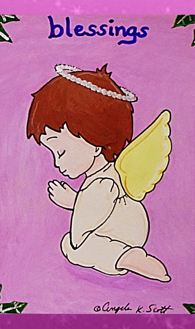 Child Angel art