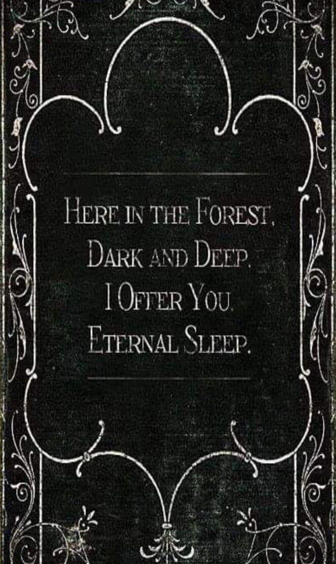 Sleepy forest