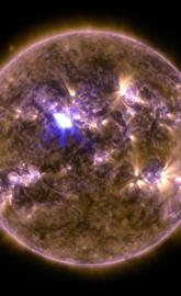 Sun With Solar Flare