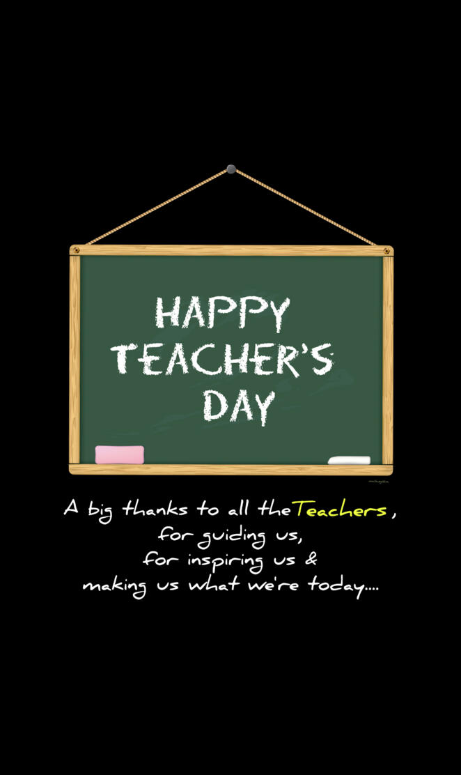 Happy Teacher Day