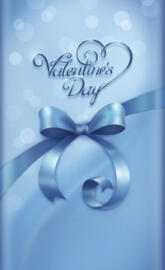 Valentines Day Blue