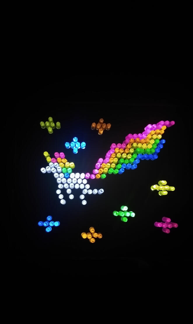 Unicorn lite-brite