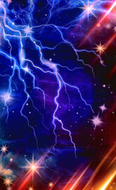 Colorful Space Storm