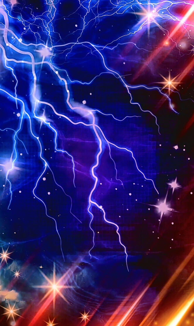 Colorful Space Storm