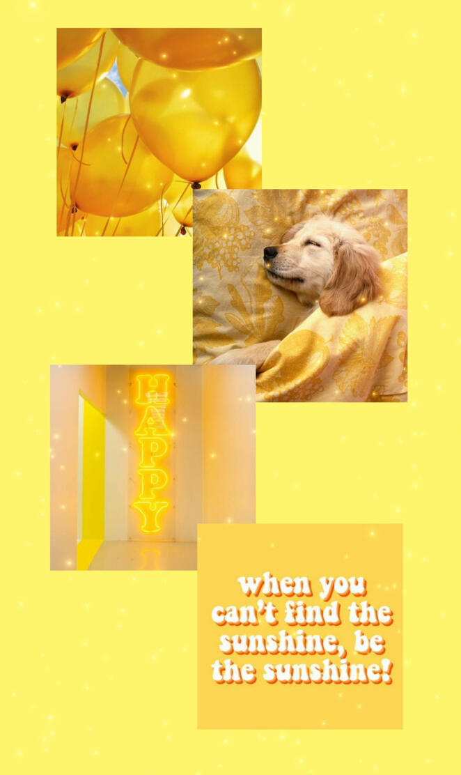 Yellow aesthetic