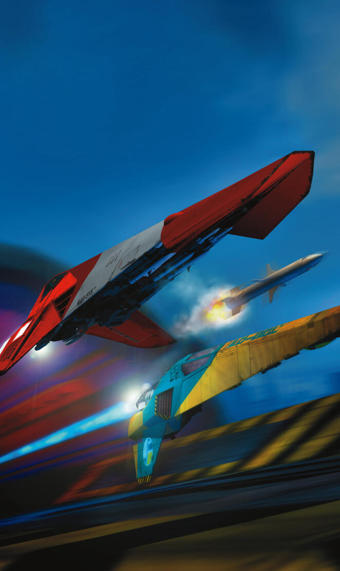 Wipeout rocket