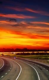 Road at Sunrise