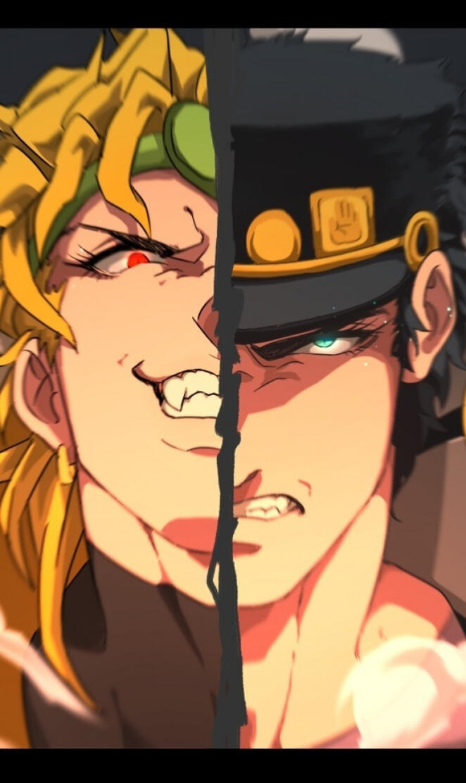 Jotaro vs Dio