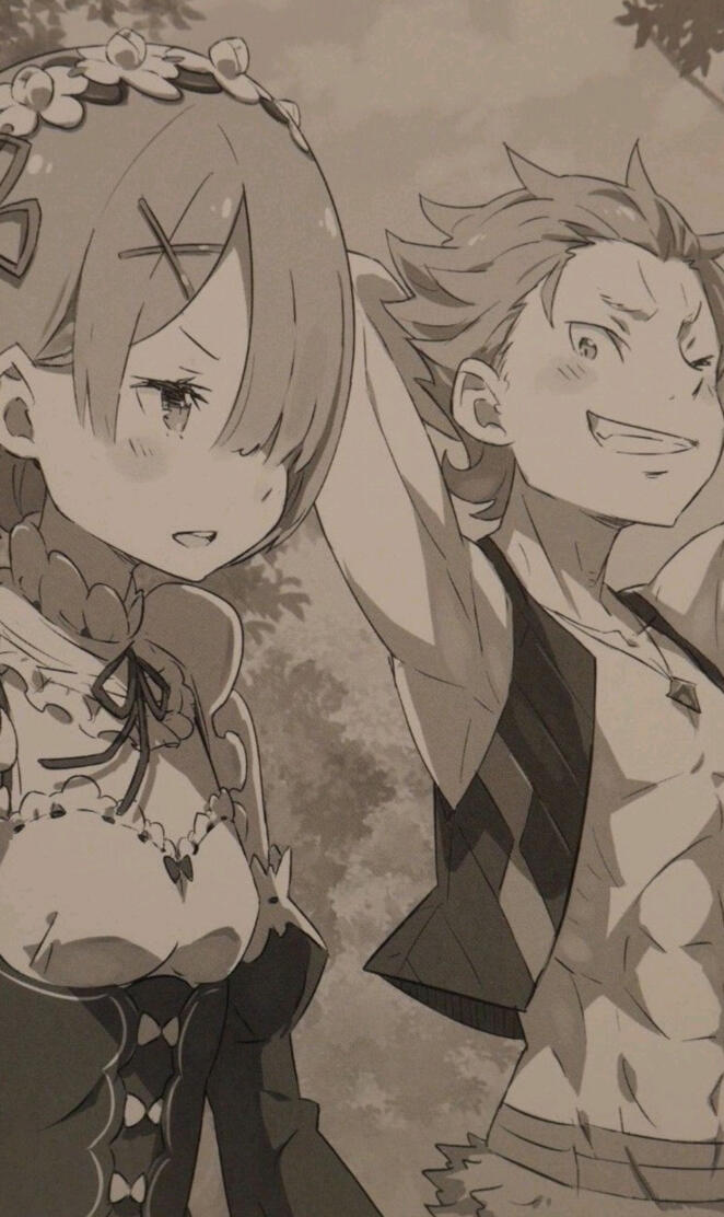 Re zero Ram y Garfield