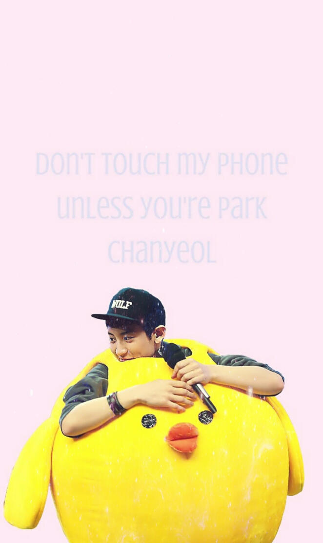 Chanyeol Lock Screen