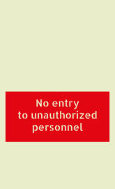 No Entry