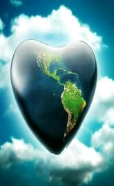 heart cloud 3d image