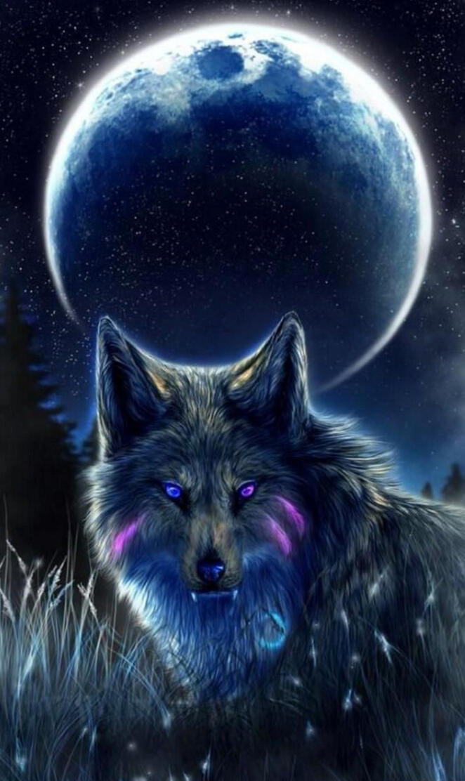 Full moon wolfe