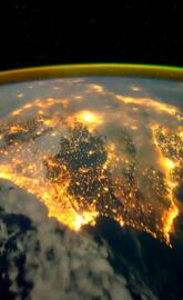 view from the satell