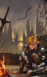 Link in hyrule castle