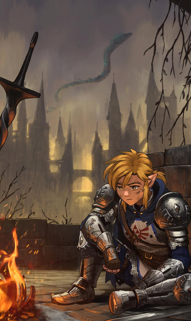 Link in hyrule castle