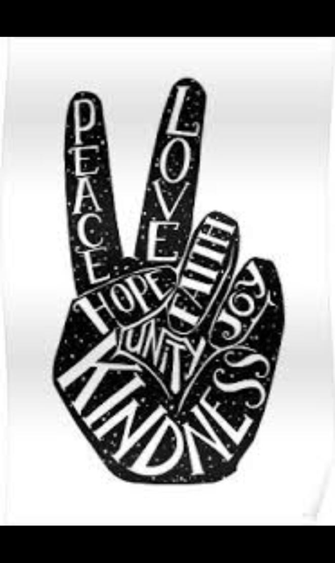 Peace love kindness