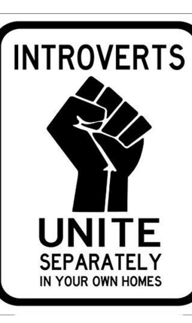 Introverts unite