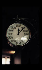 Now Now Now clock