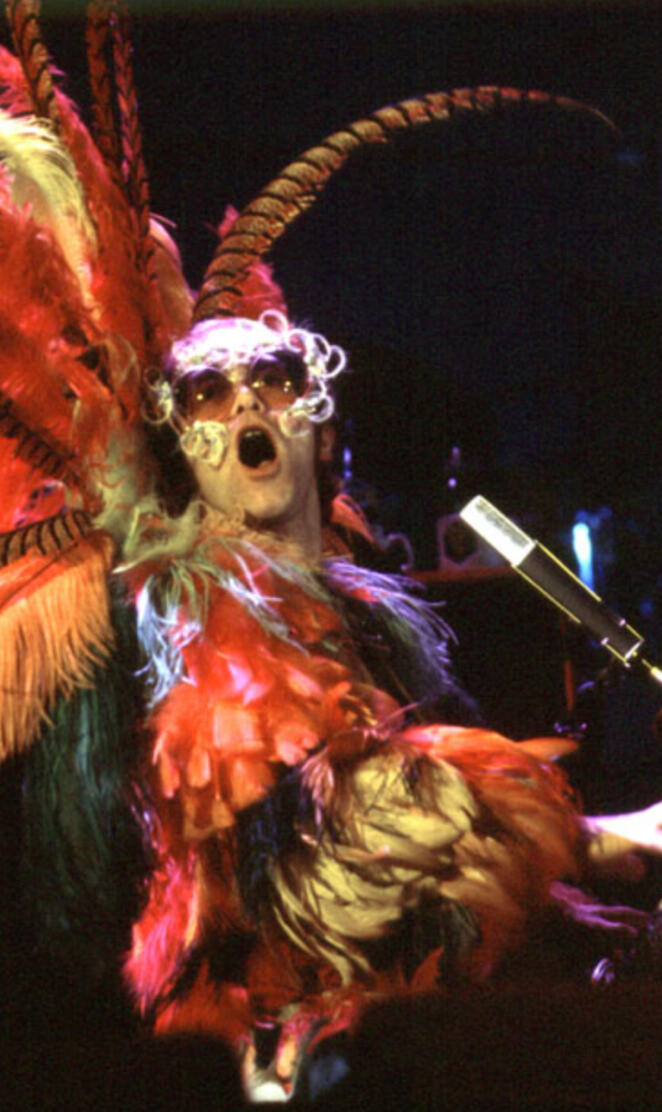 Elton John Feathers2
