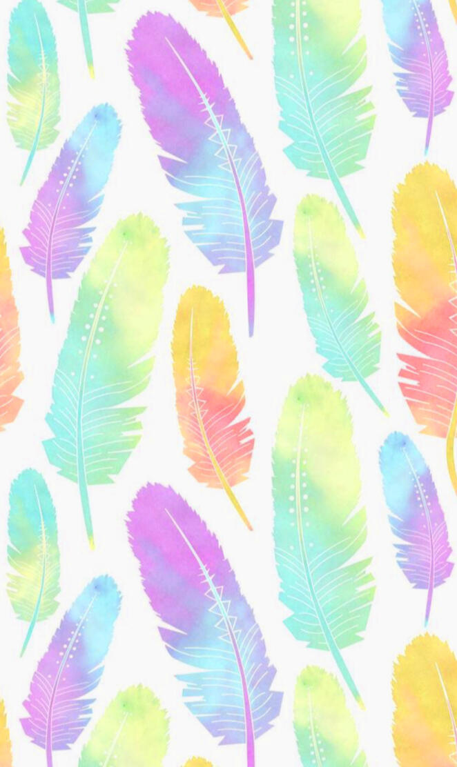 Pastel Feathers