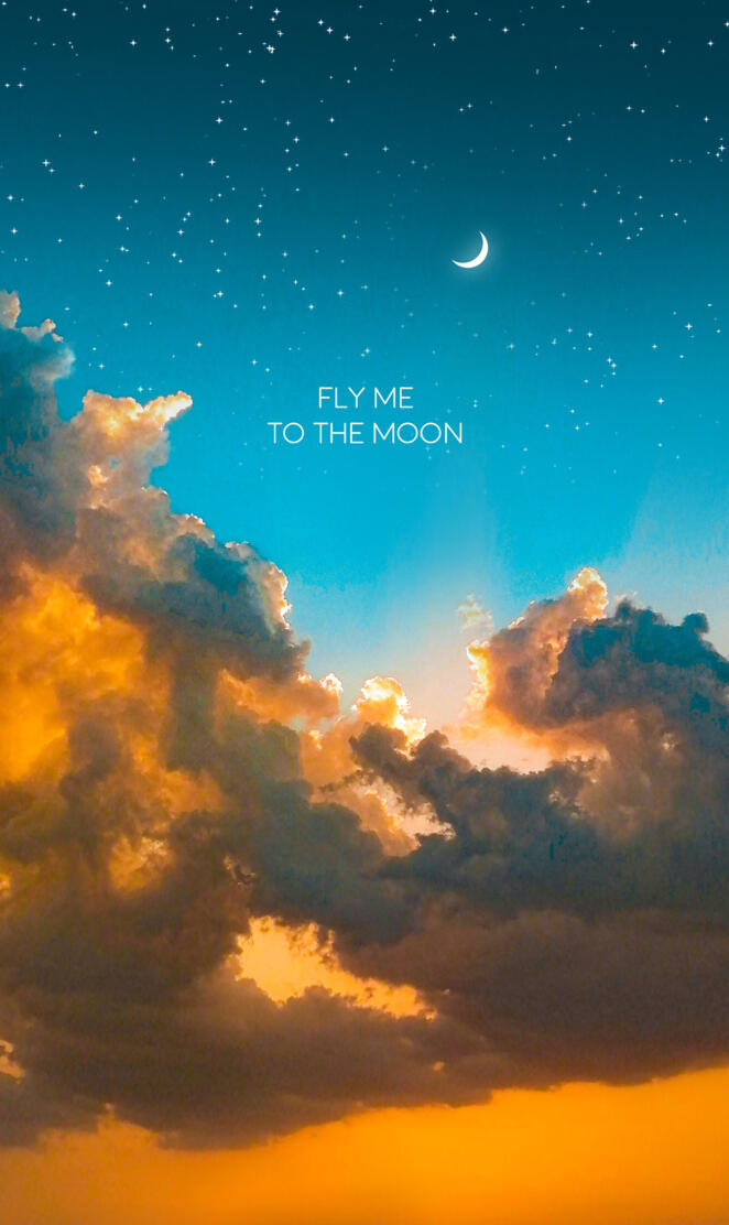 Fly to the moon