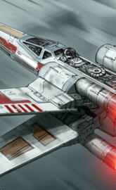 X-wing starfighter