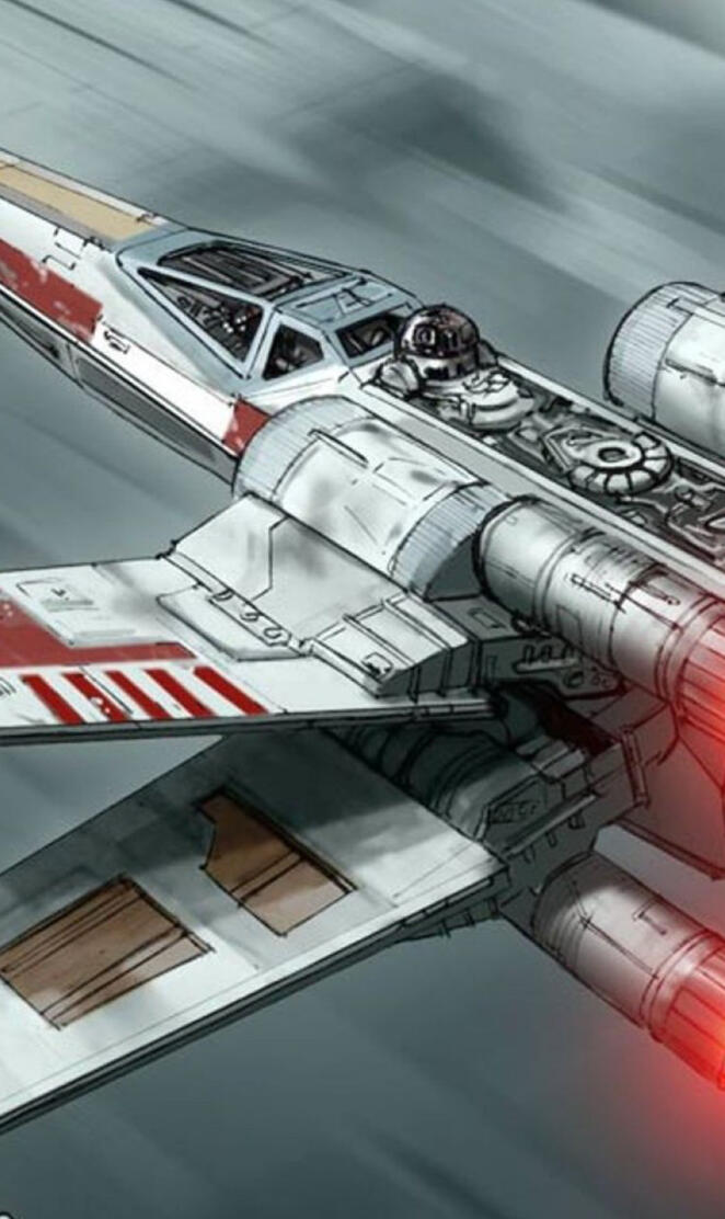 X-wing starfighter