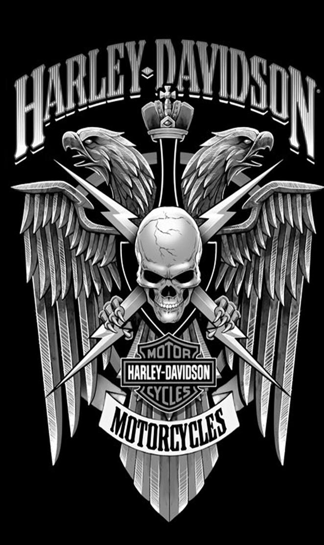 Harley Skull Logo