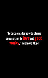 Hebrews 10 24